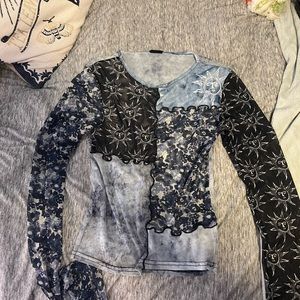 Urban outfitters mesh longsleeve